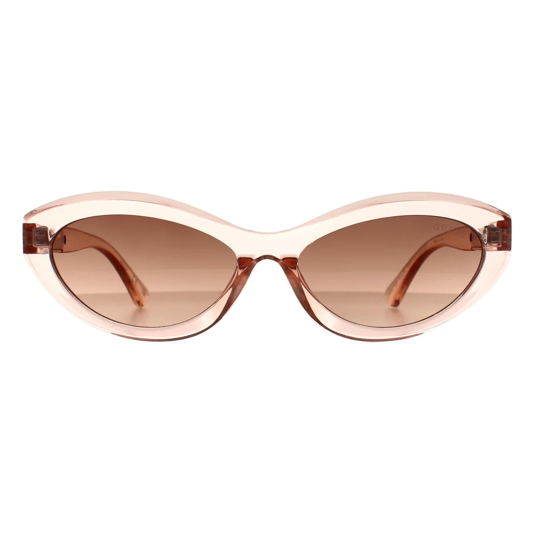 Guess Guess Women's Cat Eye Shiny Pink Brown Gradient GO00070