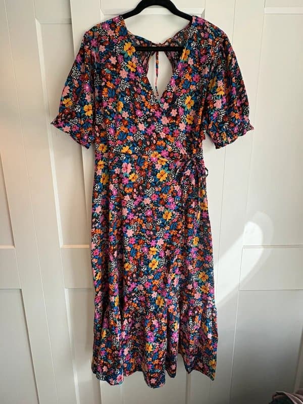 New Look Floral Wrap Dress