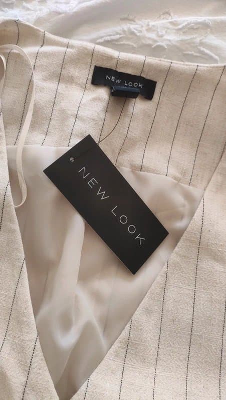 New Look Linen striped waistcoat 18
