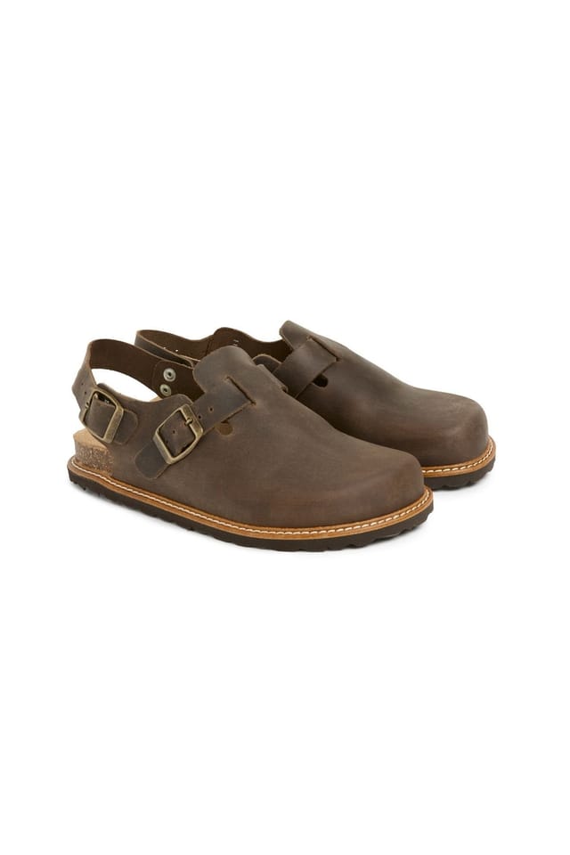 Celtic & Co Celtic & Co Women's Welt Sole Sling Back Clogs in Dark Brown - 3