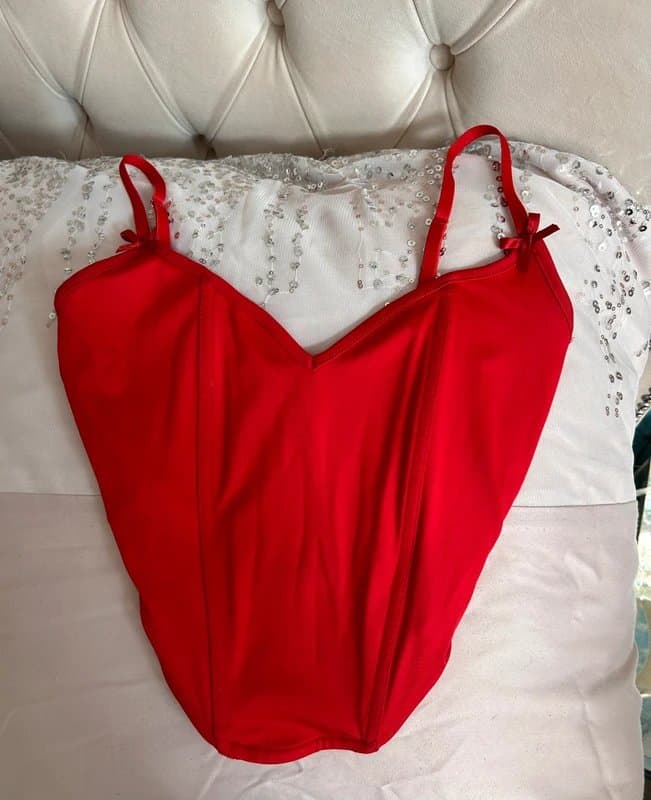 Bershka Bershka corset with bows
