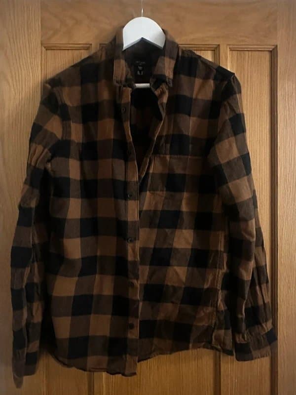 New Look Men’s chequered shirt