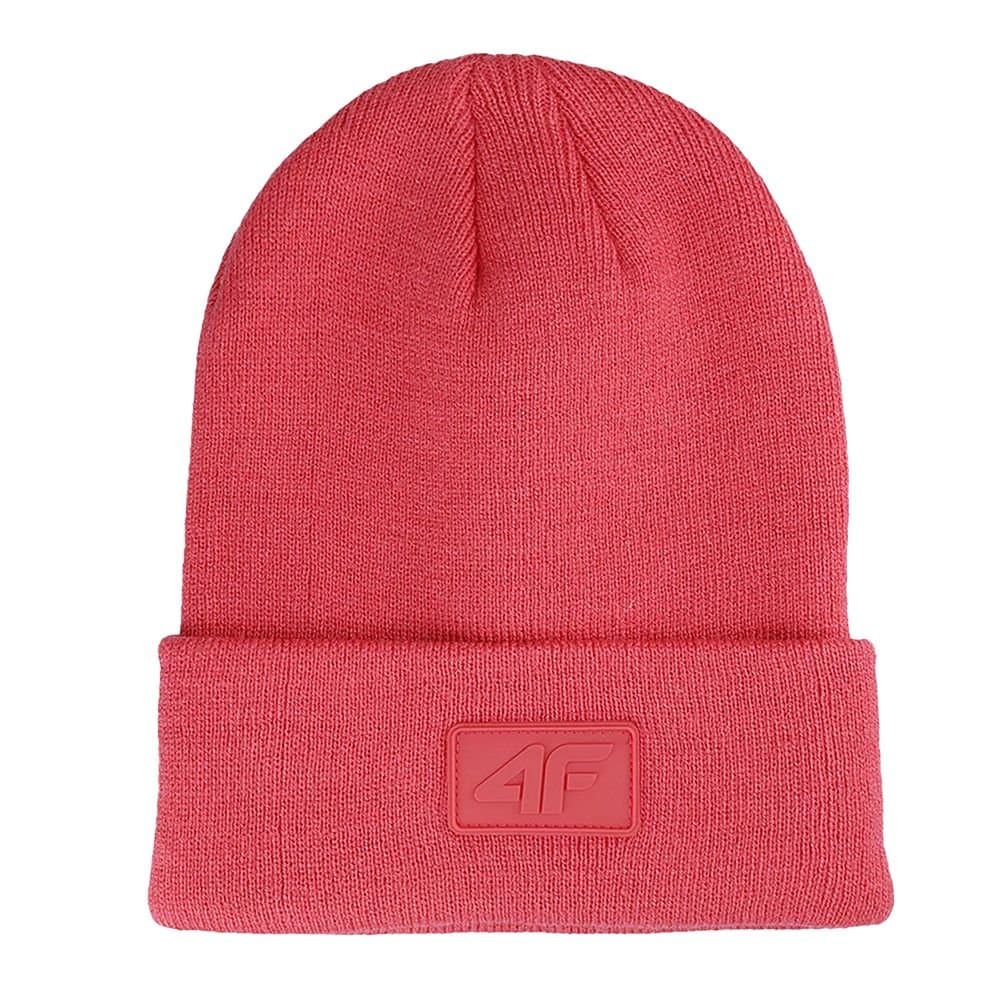 4F 4F Men's U319 Logo Beanie in Red
