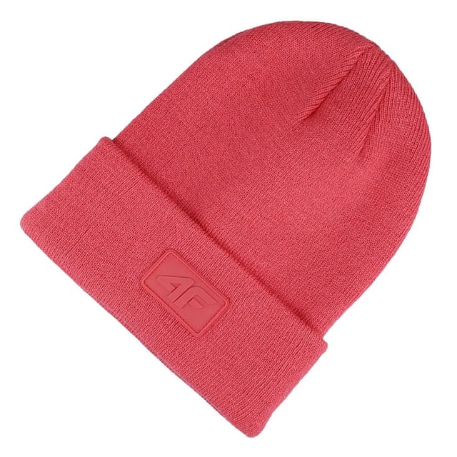 4F 4F Men's U319 Logo Beanie in Red - 2