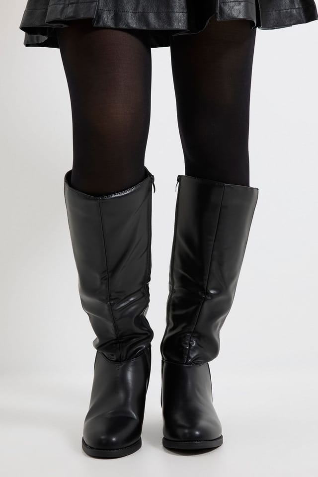 Dorothy Perkins Dorothy Perkins Women's Karla Knee High Flat Boots in Black - 2