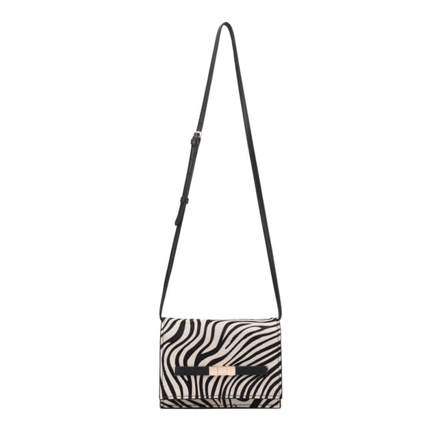 Paul Costelloe Paul Costelloe Women's Tosca Leather Clutch in Light Sand - 2
