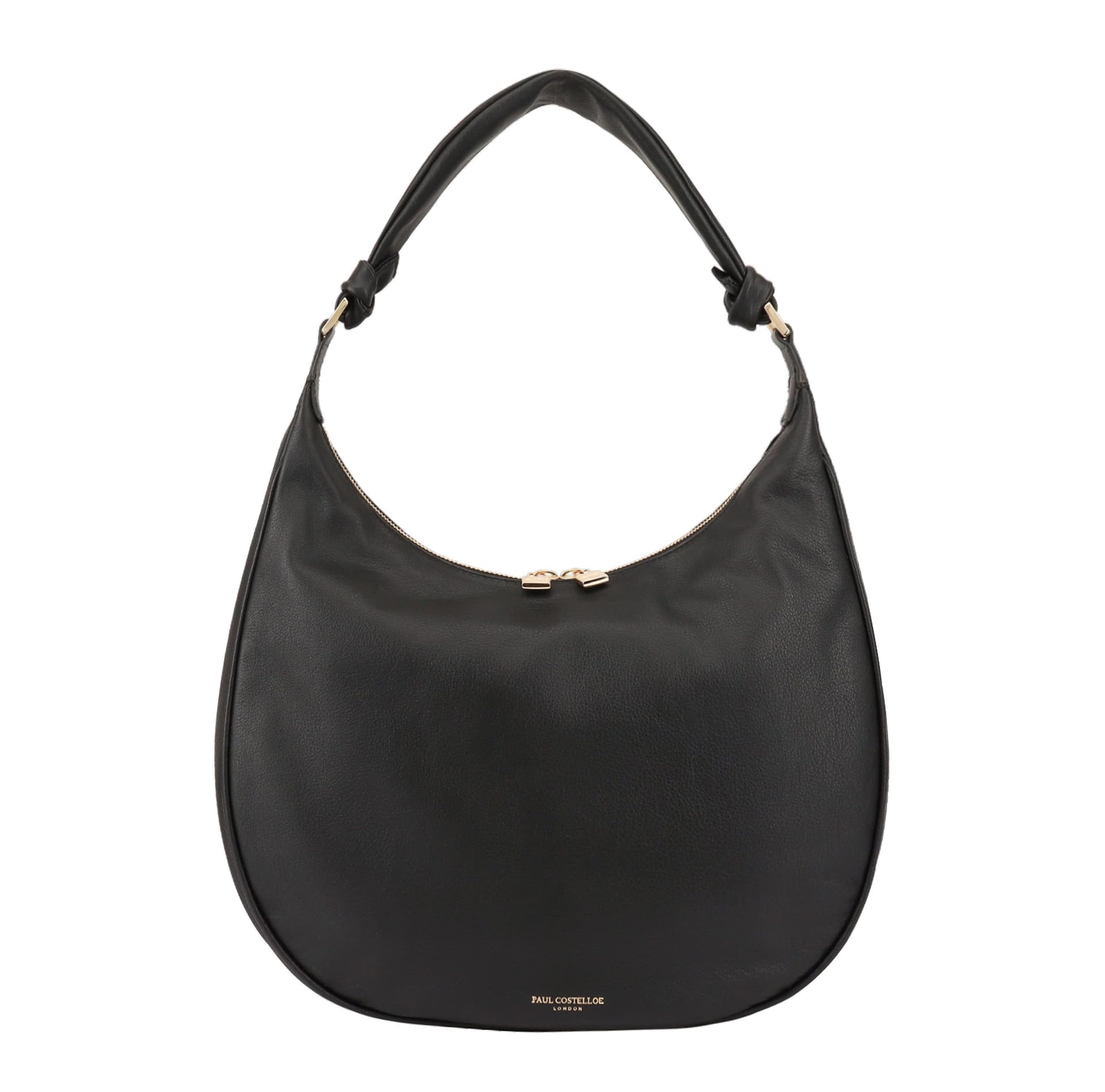 Paul Costelloe Paul Costelloe Women's Anum Leather Shoulder Bag in Black