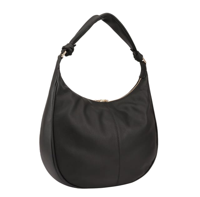 Paul Costelloe Paul Costelloe Women's Anum Leather Shoulder Bag in Black - 2