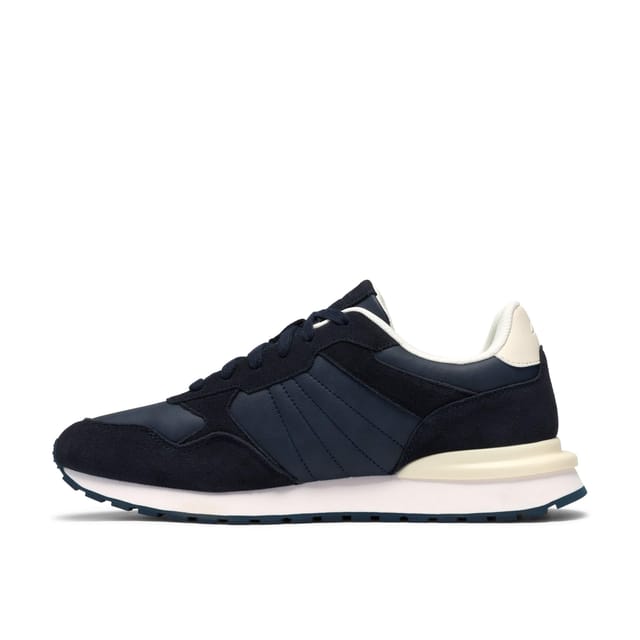 Clarks Clarks Men's Franco Lace Navy Trainers, Lace Up in Blue - 2