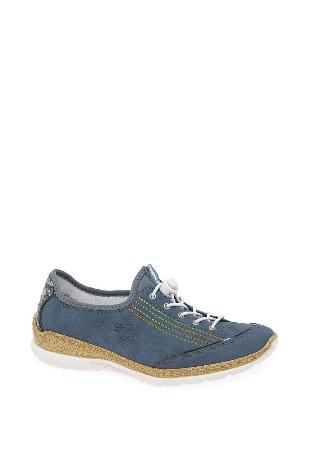 Rieker Rieker Women's 'Ripple' Trainers in Light Blue - 4