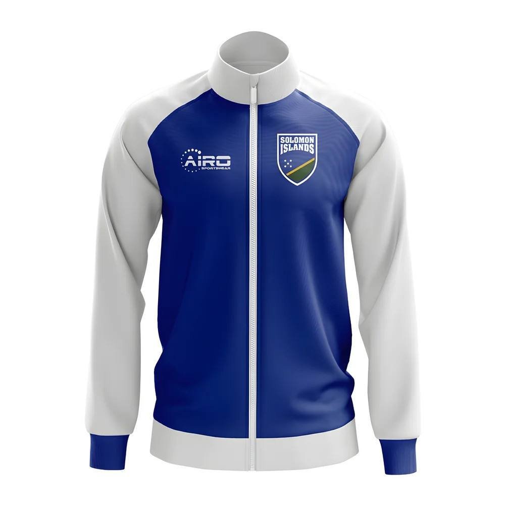 Solomon Islands Solomon Islands Men's Concept Football Track Jacket in Blue - 3