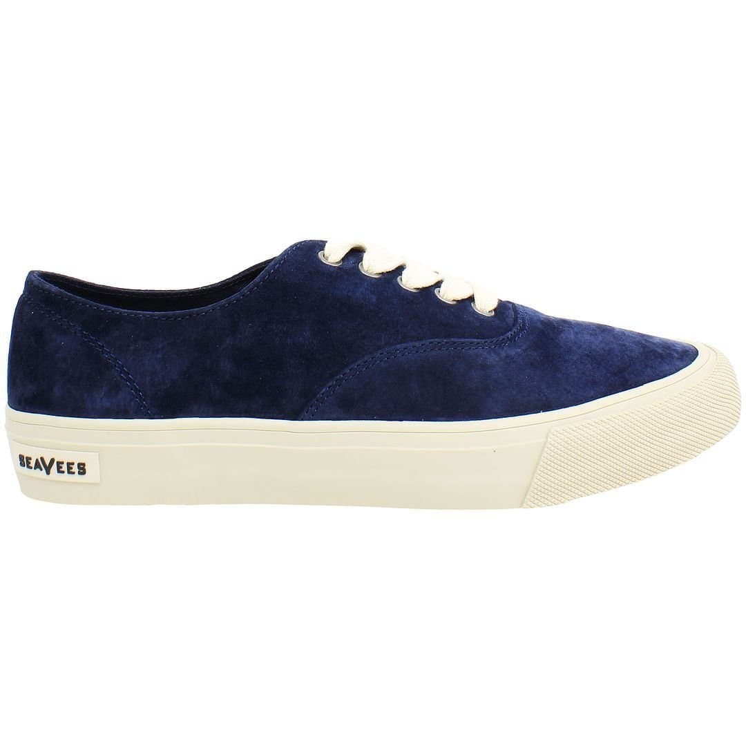 Seavees Seavees Men's Legend X Lace-Up Blue Suede Leather Shoes