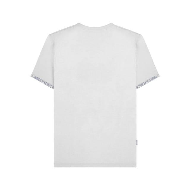 Lambretta Lambretta Men's Paisley Target T-Shirt in White - 2