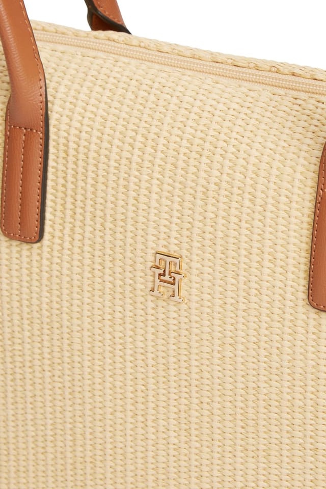 Tommy Hilfiger Tommy Hilfiger Women's Popette Tote Raffia Natural Raffia - 2