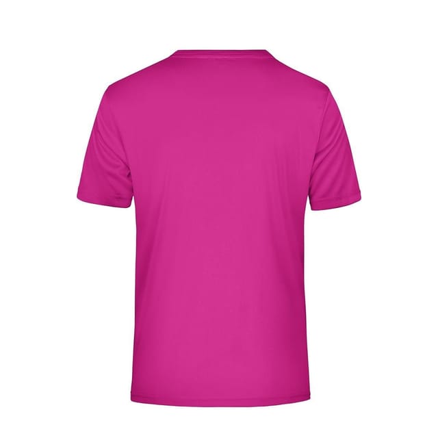 James and Nicholson James and Nicholson Men's Active T-Shirt in Pink - 2