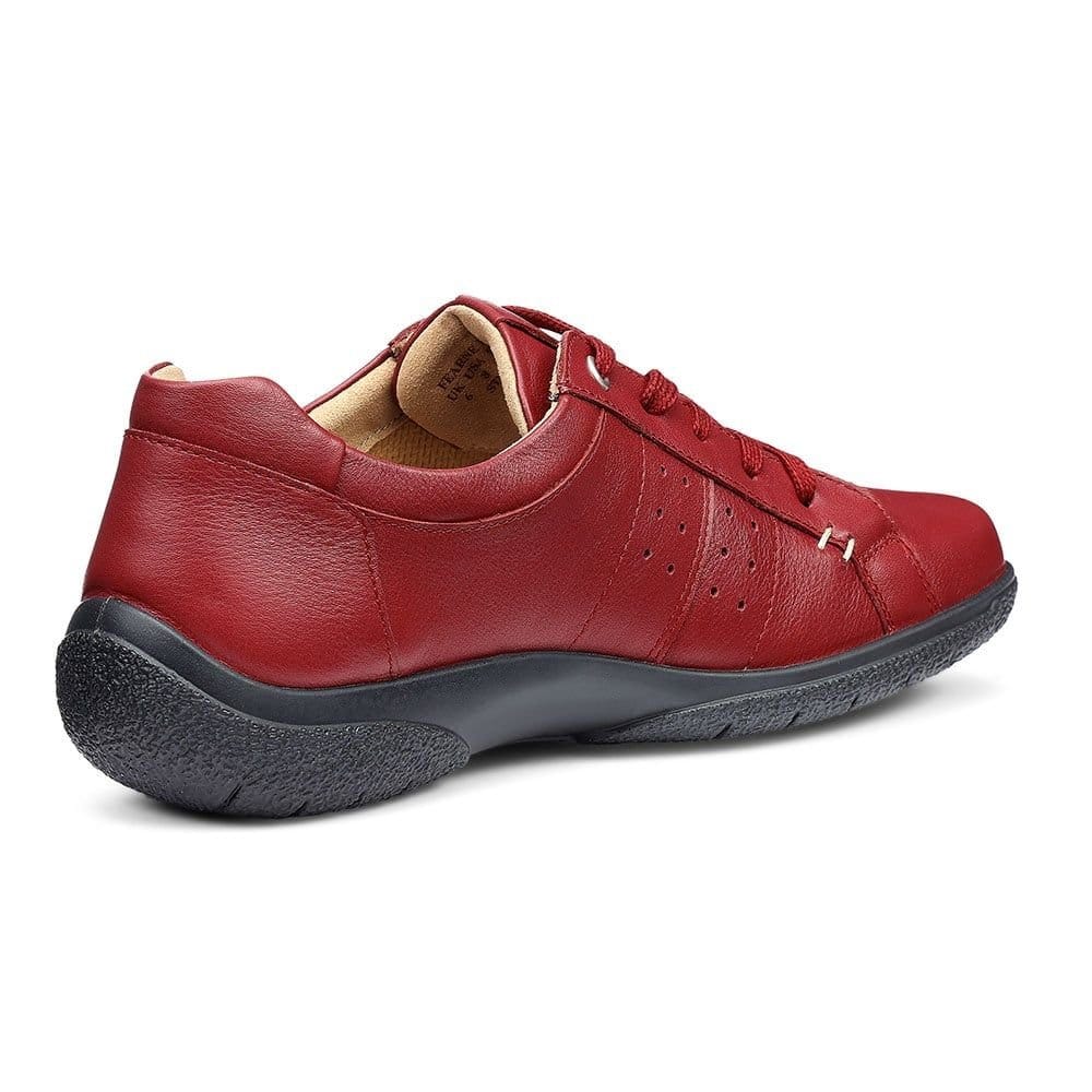 Hotter Hotter Women's 'Fearne II' Lace-Up Shoes in Red - 4