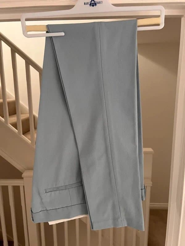 ASOS Design Men’s light blue trousers