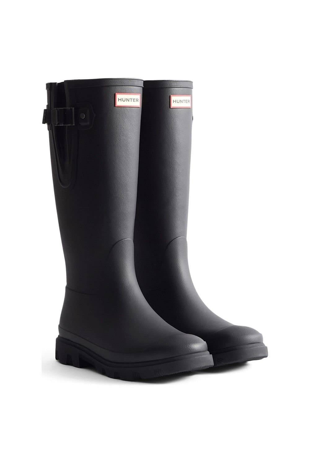 Hunter Hunter Women's Field Downpour Adjustable Boot in Black