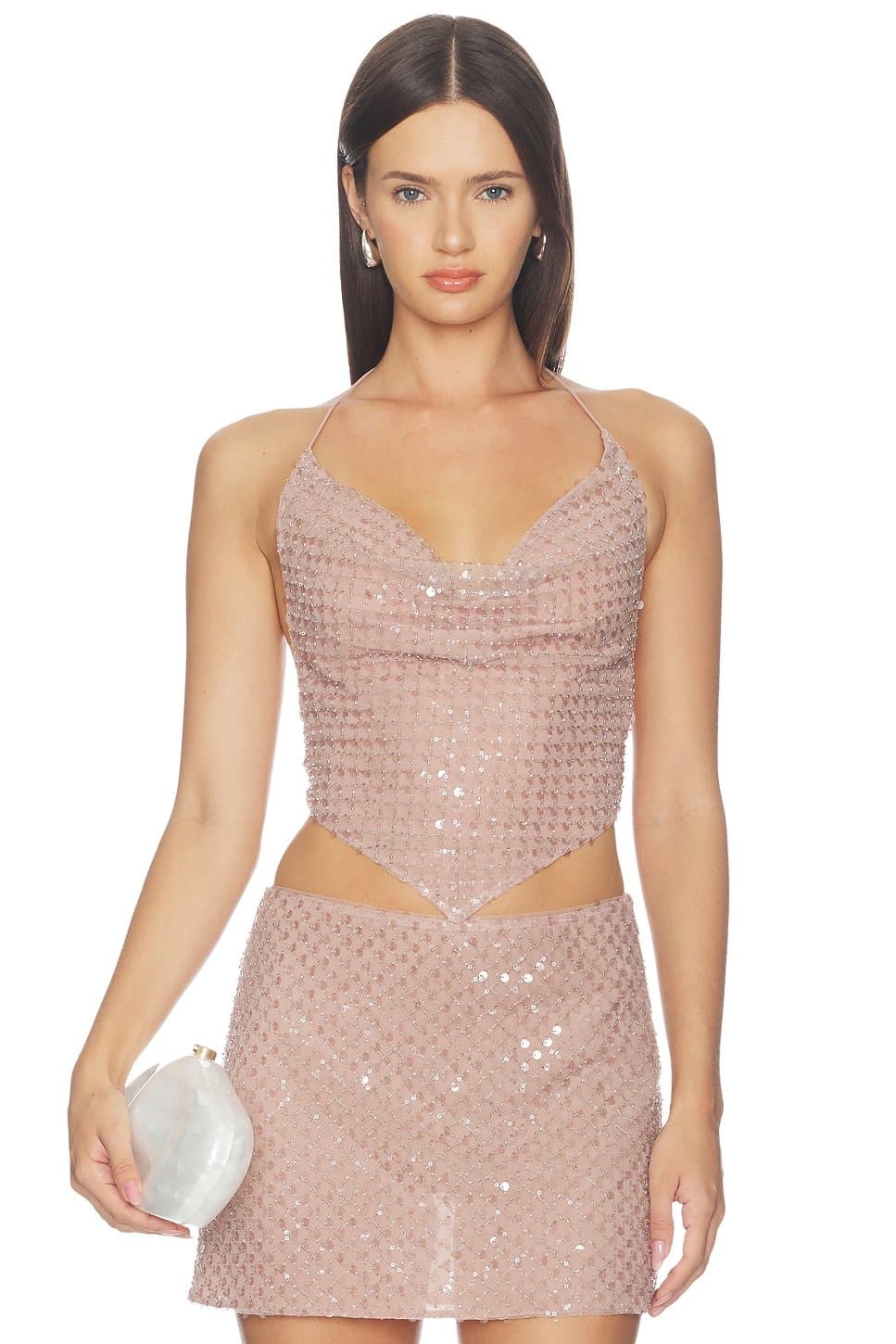 revolve Bethely Sequin Top