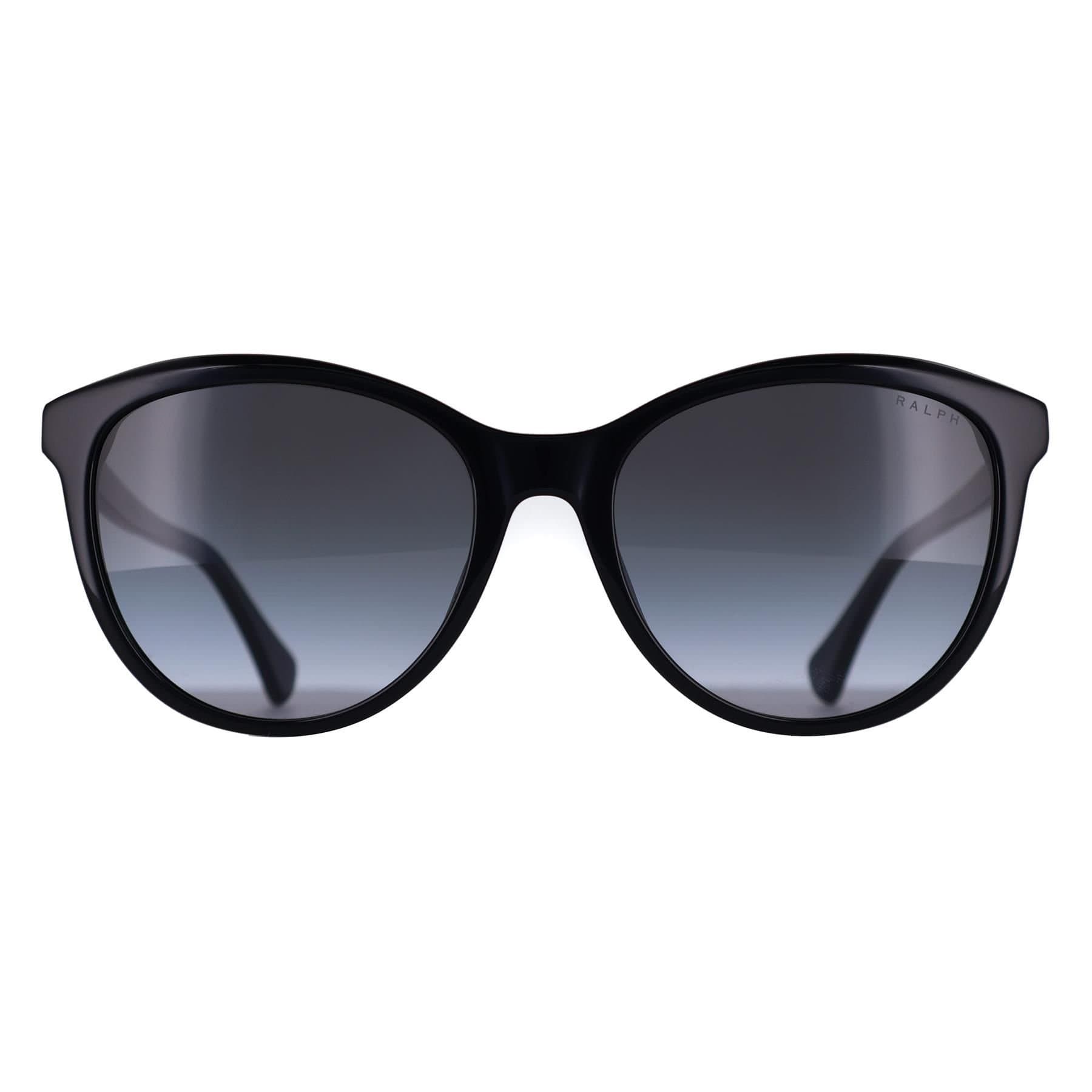 Ralph by Ralph Lauren Ralph by Ralph Lauren Women's Round Shiny Black Gradient Grey RA5336U