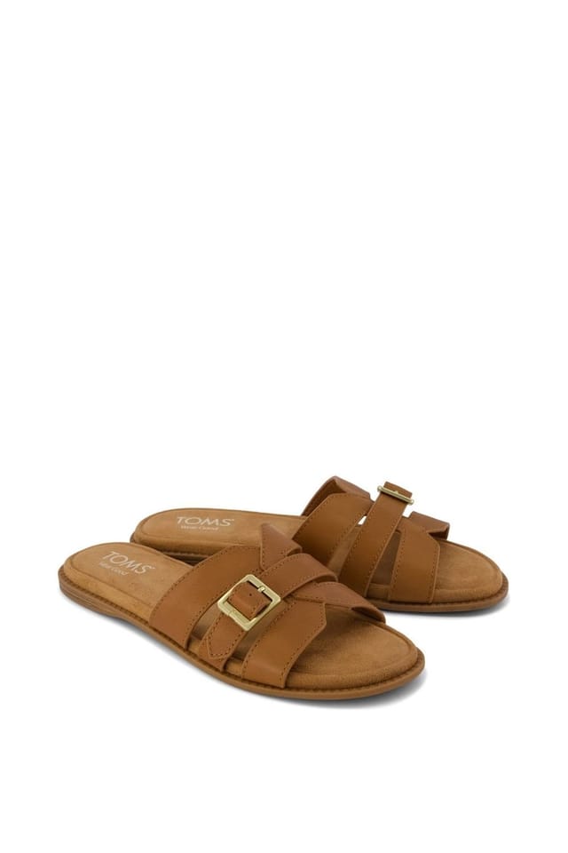 TOMS TOMS Women's Sol Mule Sandal in Brown - 3