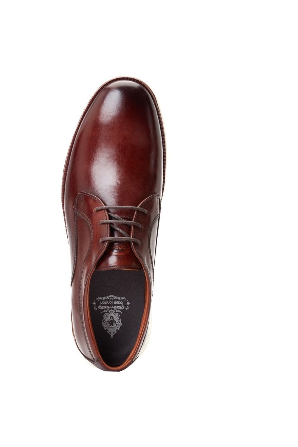 Base London Base London Men's Wing Derby in Brown - 4