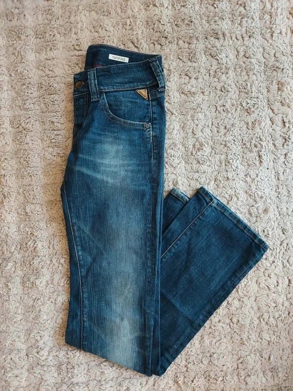 Replay Vintage Low Rise/Waist Bootcut Jeans 10