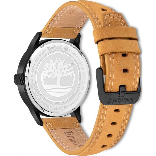 Timberland Timberland Men's TDWGB2201504 Bergeron 42mm Quartz Watch in Brown - 2