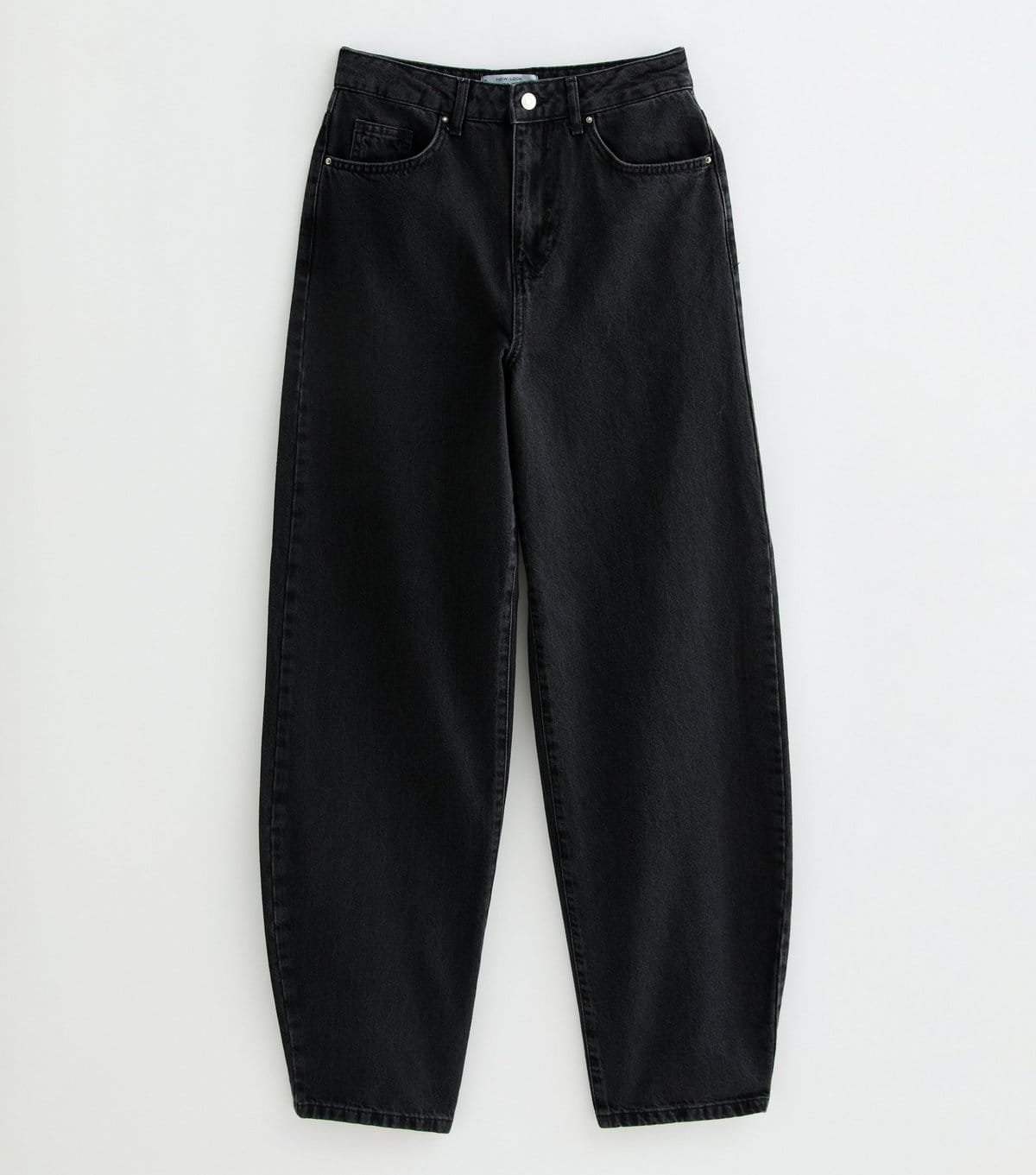 New Look Tall Black Barrel Leg Jeans