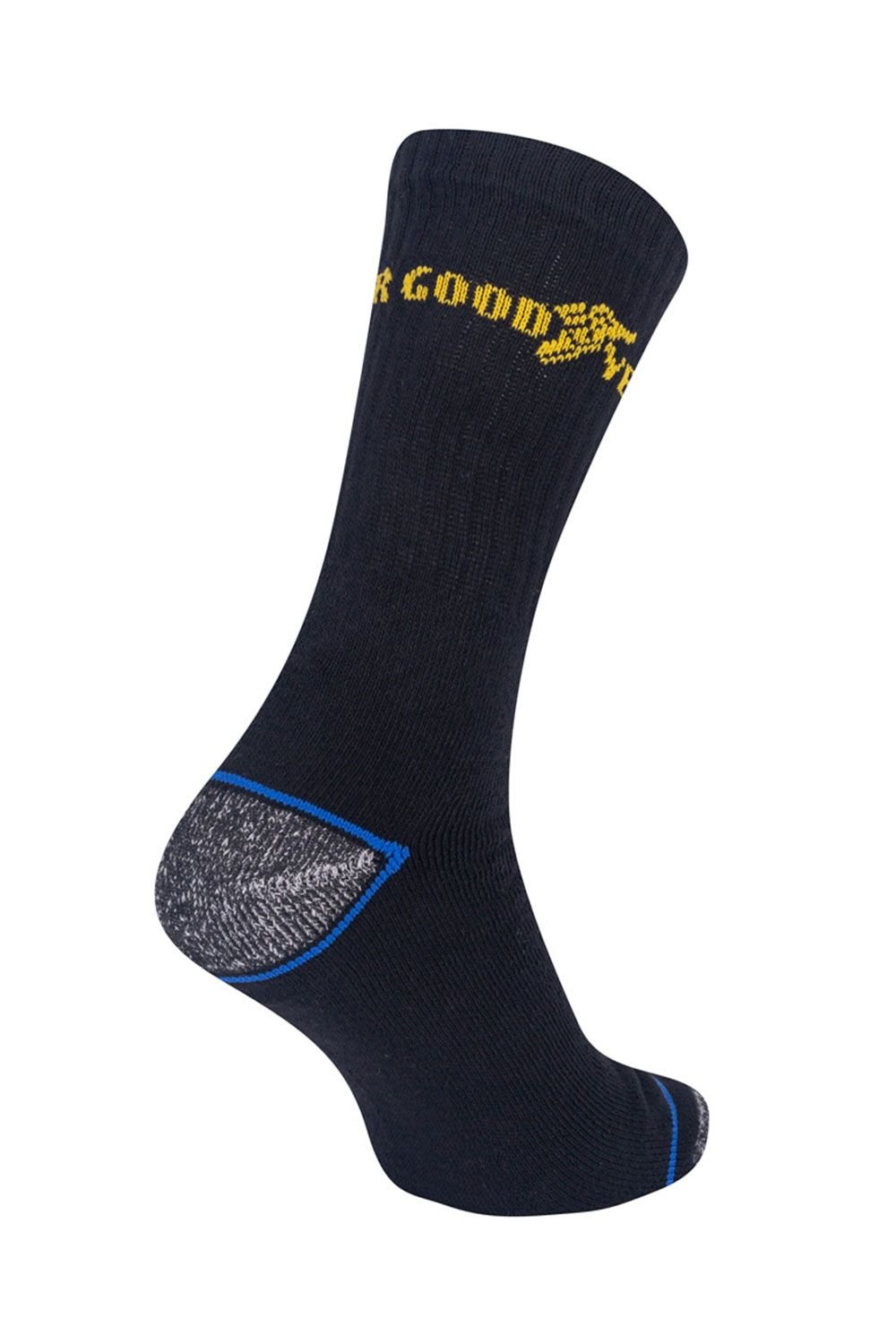 Goodyear Goodyear Men's Heavy Duty Socks (5 Pairs) in Black - 2