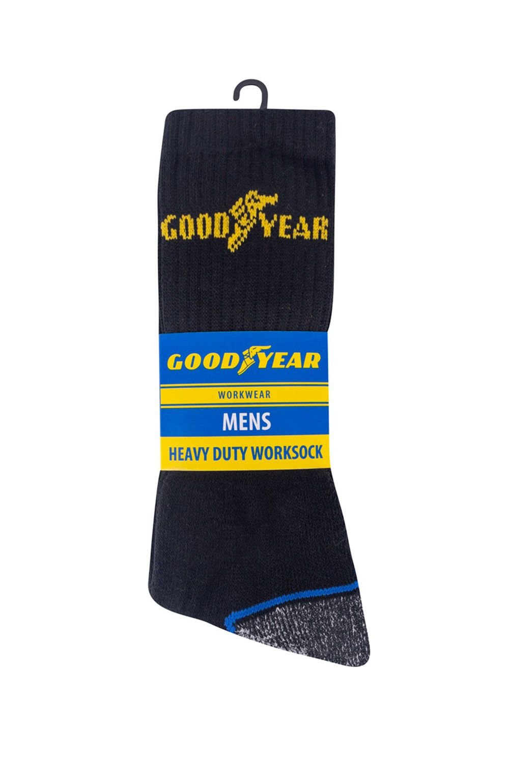 Goodyear Goodyear Men's Heavy Duty Socks (5 Pairs) in Black - 3