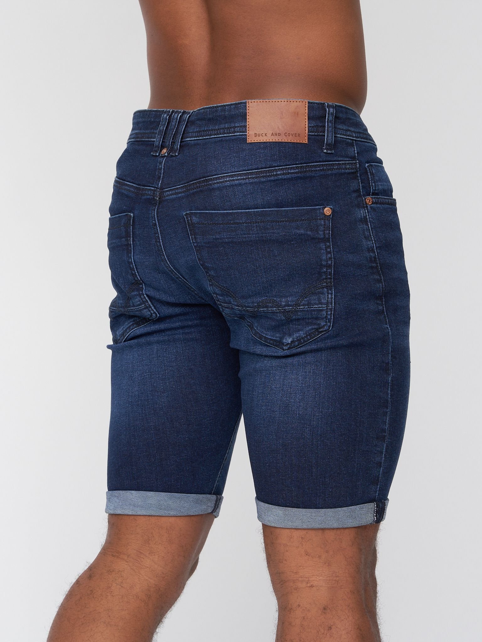 Duck&Cover Duck&Cover Men's Zeki Shorts in Dark Blue - 3