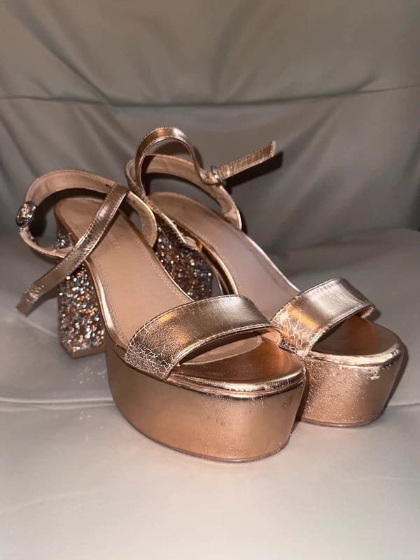 ASOS Design Embellished Platform Heels - 1