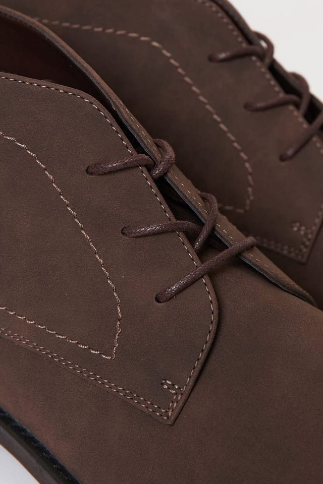 Threadbare Threadbare Men's Faux Suede Chukka Boots in Brown - 3