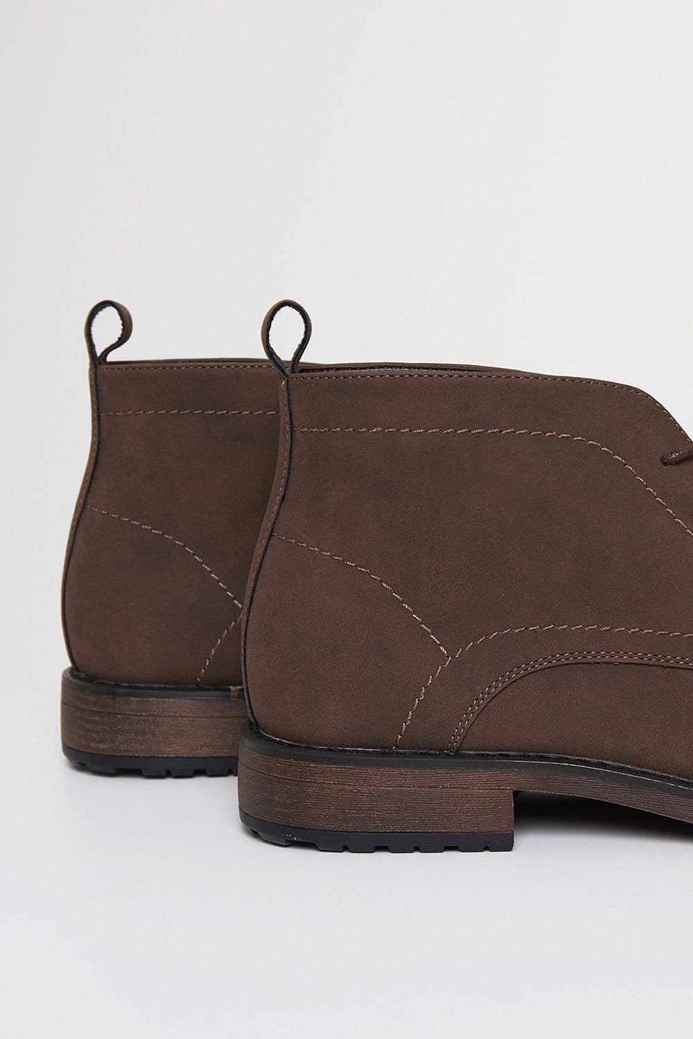 Threadbare Threadbare Men's Faux Suede Chukka Boots in Brown - 4