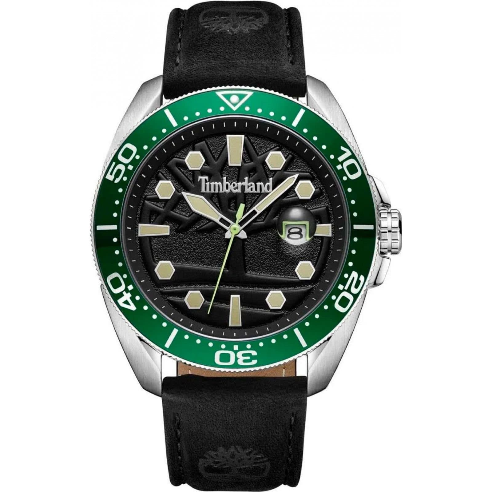 Timberland Timberland Men's TDWGB2230603 44mm Quartz Watch in Black