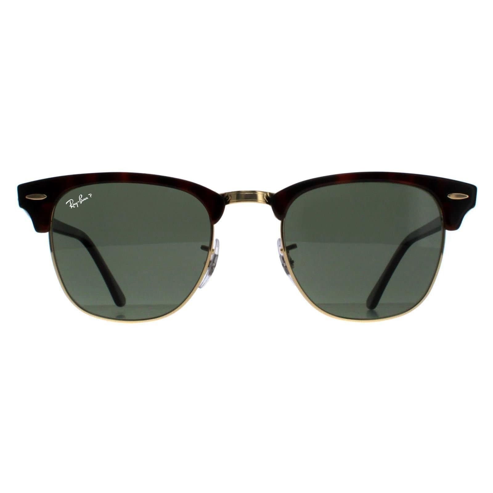 Ray-Ban Ray-Ban Men's Round Red Havana Green Polarized Sunglasses