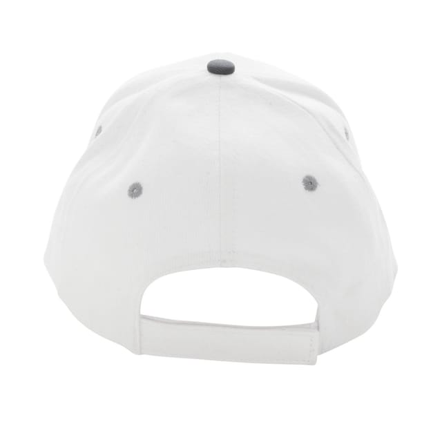 XD Design XD Design Men's Impact Aware Contrast Brushed Cotton 6 Panel Cap in White - 2