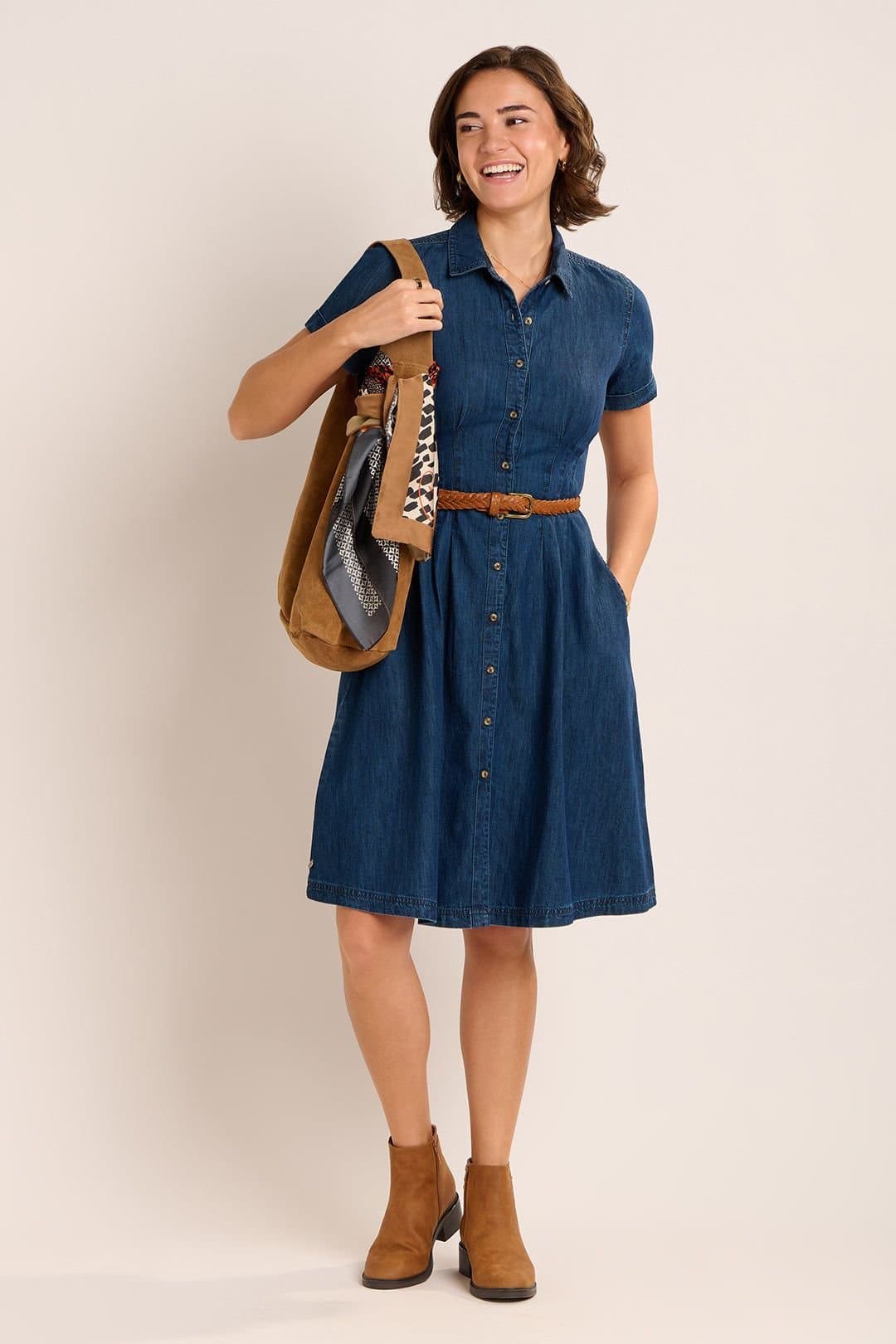 Brakeburn Brakeburn Women's ANTONIA DRESS in Blue