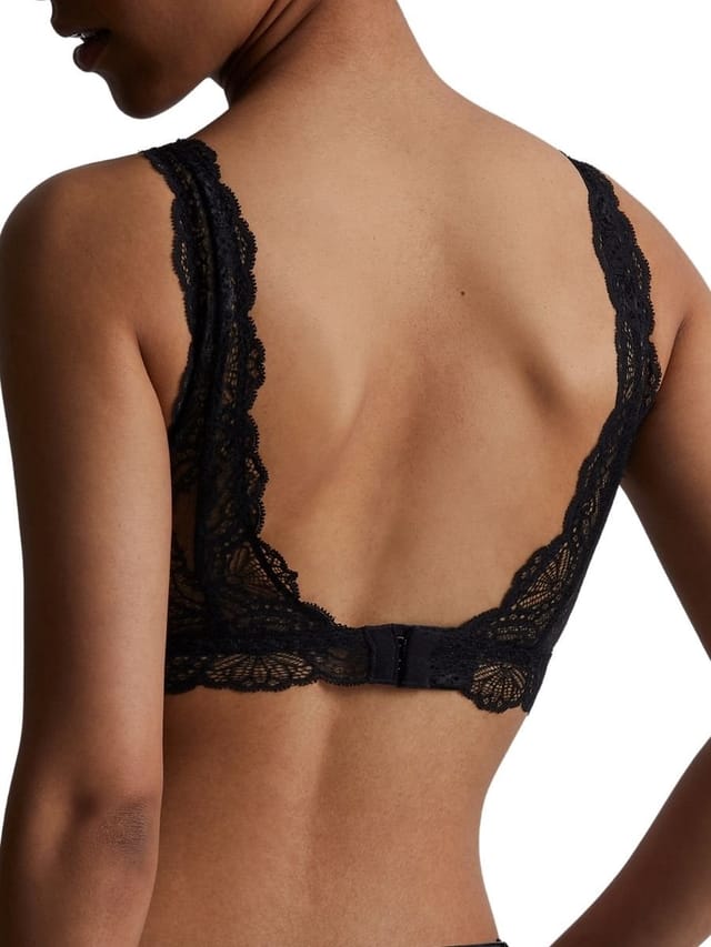Aubade Aubade Women's Danse Des Sens Triangle Bralette in Black - 2