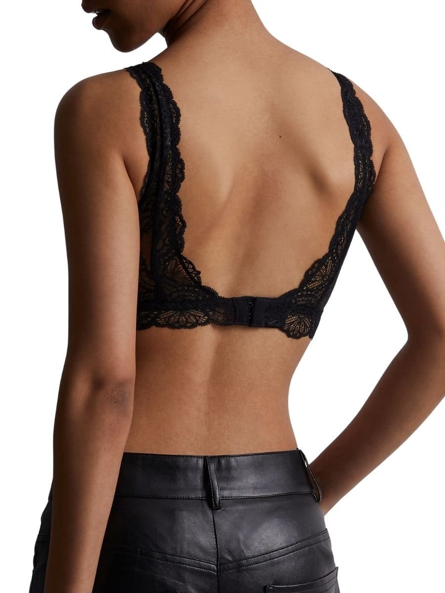 Aubade Aubade Women's Danse Des Sens Triangle Bralette in Black - 4