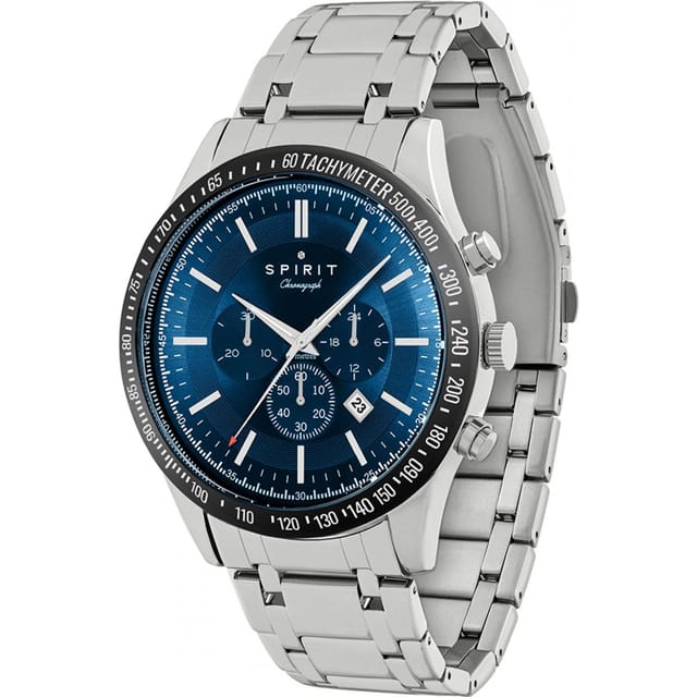 Spirit Spirit Men's SP3021 48mm Quartz Watch in Silver - 2