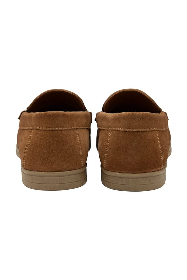 Lotus Lotus Men's 'Drakon' Suede Loafers in Tan - 3