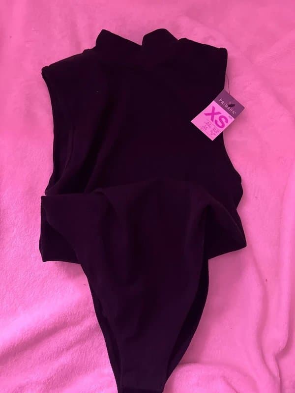 Primark black flattering bodysuit