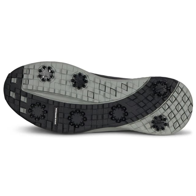 Greg Norman Greg Norman Men's XWT Comfort Waterproof Spiked Golf Shoes in Black - 2
