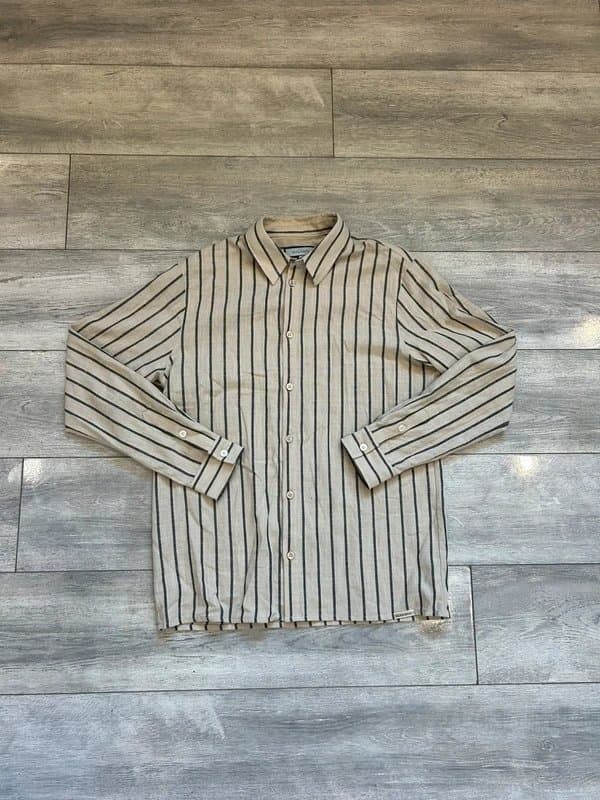 Mauvais Mauvais Long Sleeve Stripe Shirt *new*