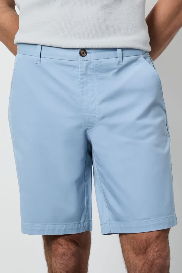 Burton Burton Men's Light Blue Classic Chino Shorts - 2