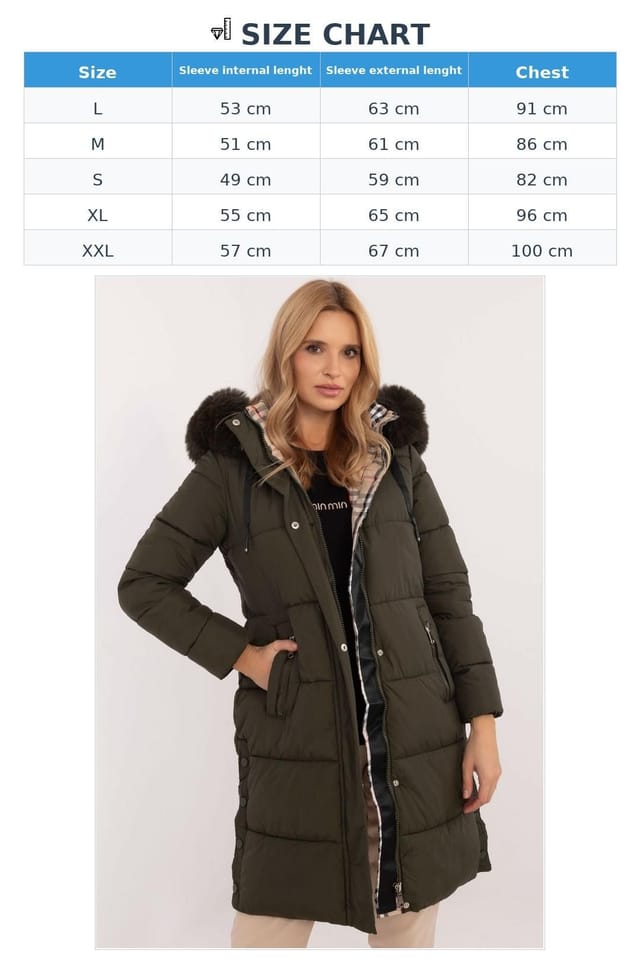 Love Lace Love Lace Women's Extended Cut Quilted Jacket With Detachable Hood in Green - 3