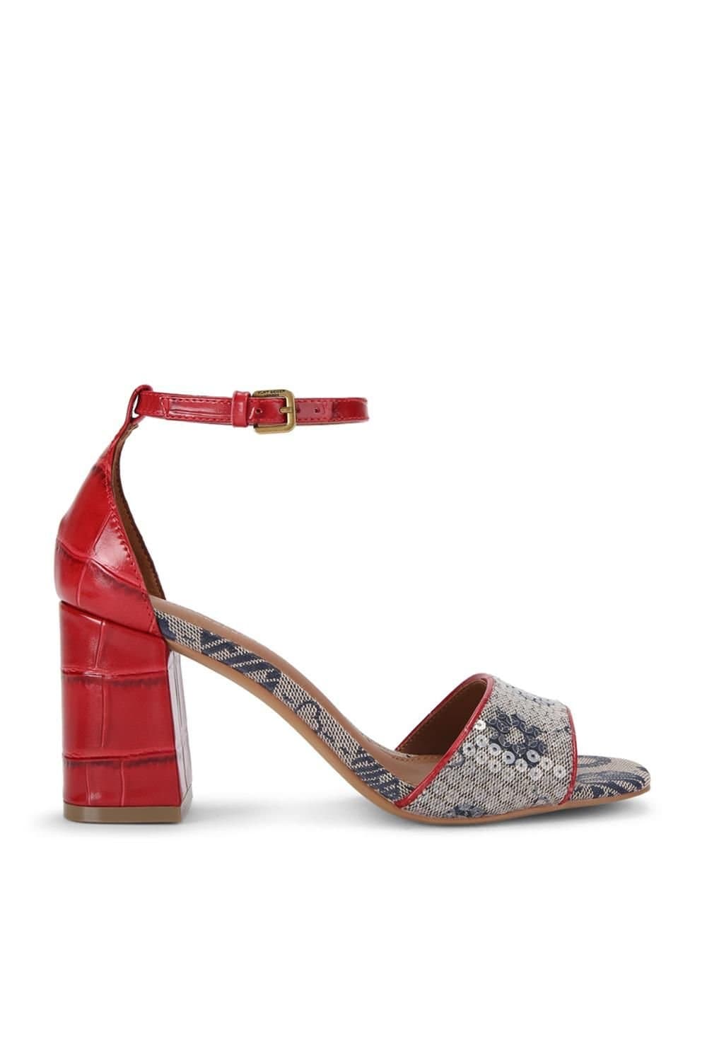 Kurt Geiger London Kurt Geiger London Women's 'Square Block Heel' Heels in Blue