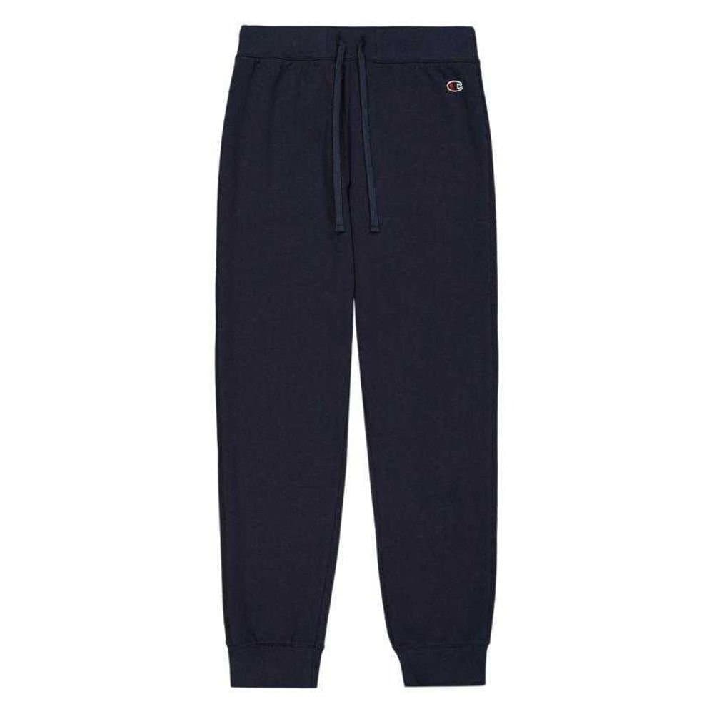 Champion Champion Women's Ribbed Cuff Jogging Bottoms in Navy